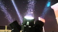 4 BEAMS 7,000 WATTS COLOUR CHANGING BATLIGHTS